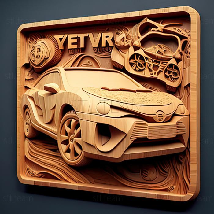 3D модель Toyota Curren (STL)